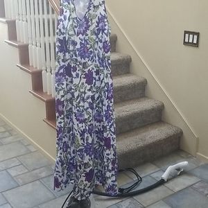 woman maxi cotton dress